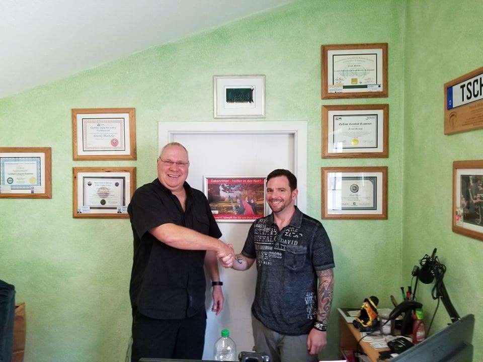 Don Anderson Tri-State Data Recovery - Germany Collaborations